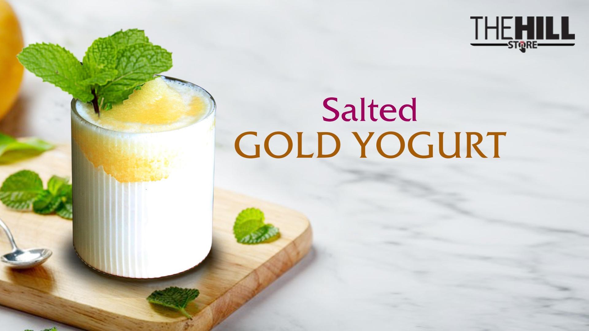 🍑 Salted Gold Yogurt - Năng Lượng Cho Cuối Tuần 🍈