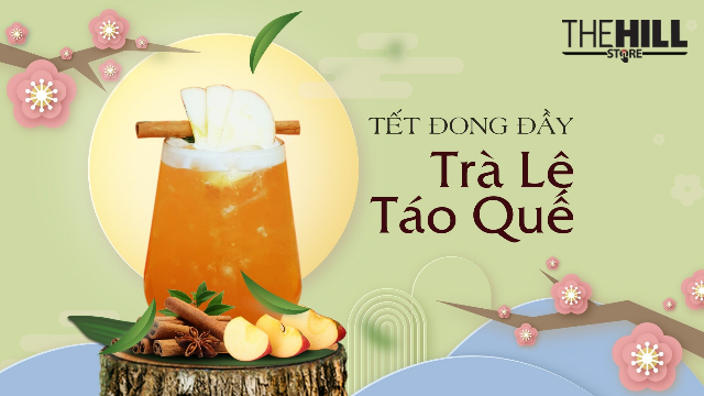 🍎 Tết Đong Đầy - Trà Lê Táo Quế 🍐