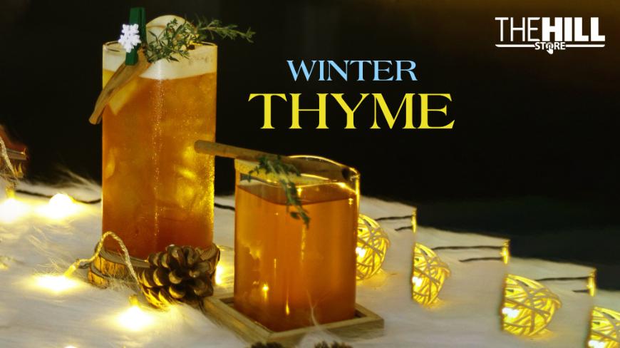 🍎 WINTER THYME - TRÀ LÊ TÁO QUẾ NỐT HƯƠNG ẤM NỒNG NGÀY ĐÔNG LẠNH🍐