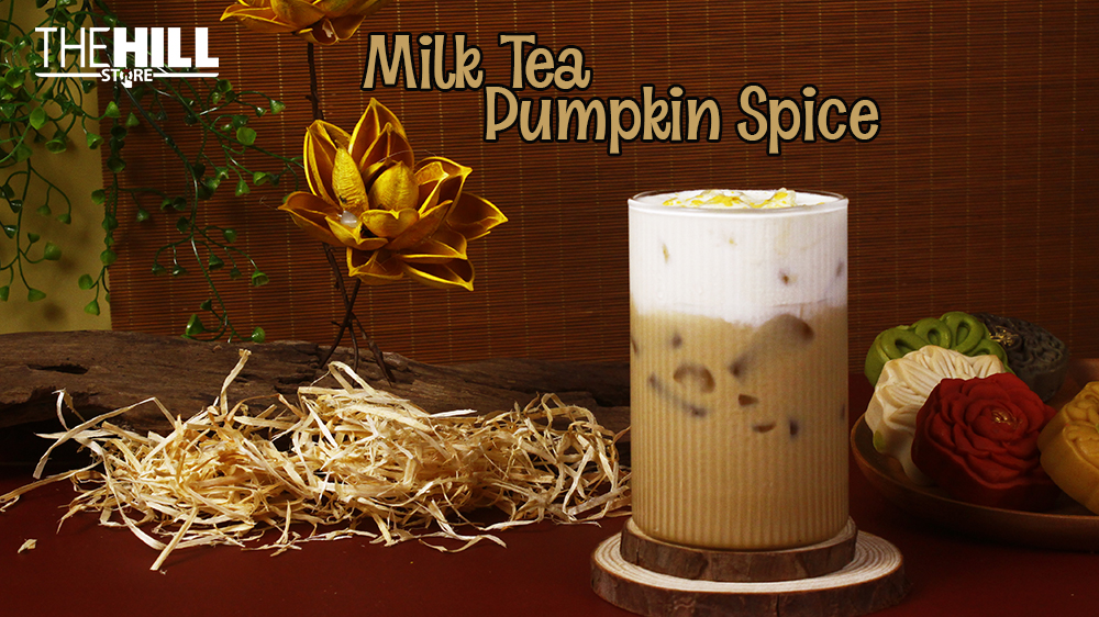 📢 Milk Tea Pumpkin Spice – Đánh Thức Vị Giác