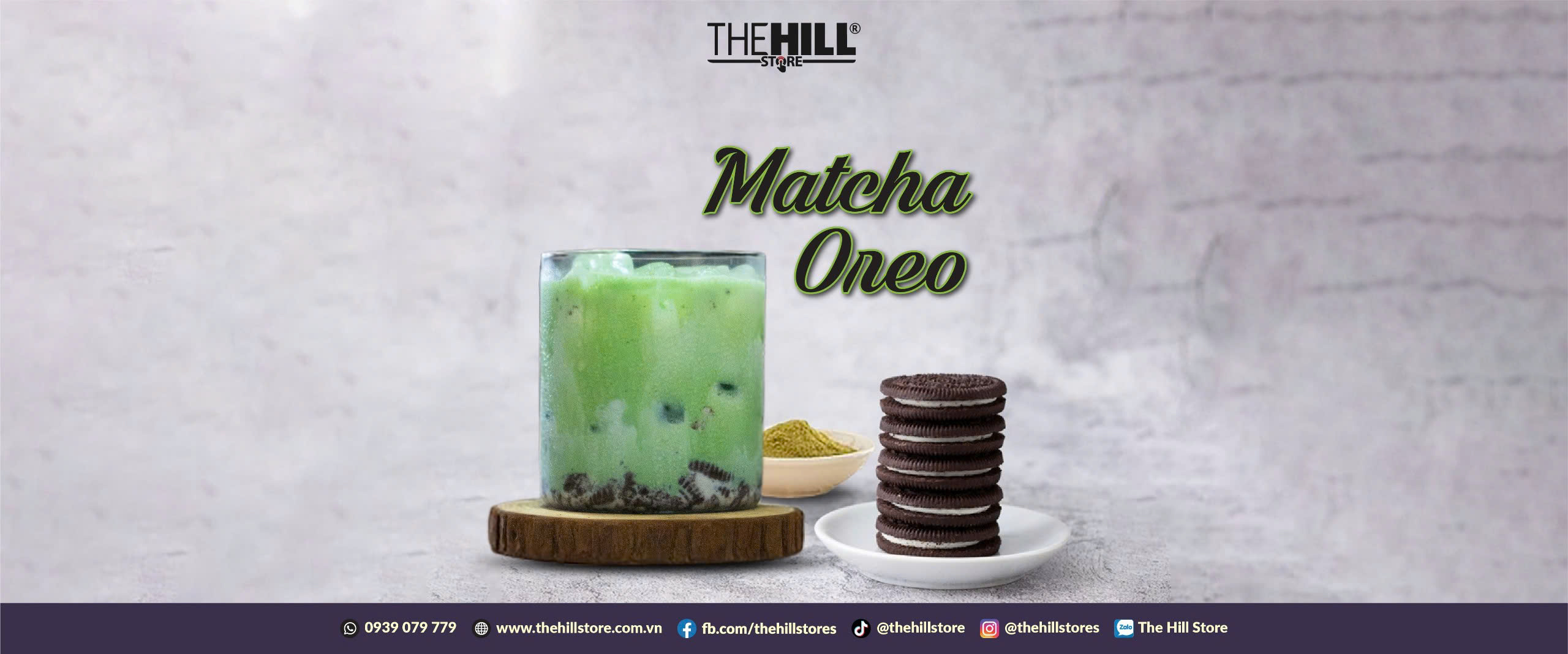 🍵 MATCHA OREO – XU HƯỚNG “CHÁY MENU” THÁNG NÀY!!!