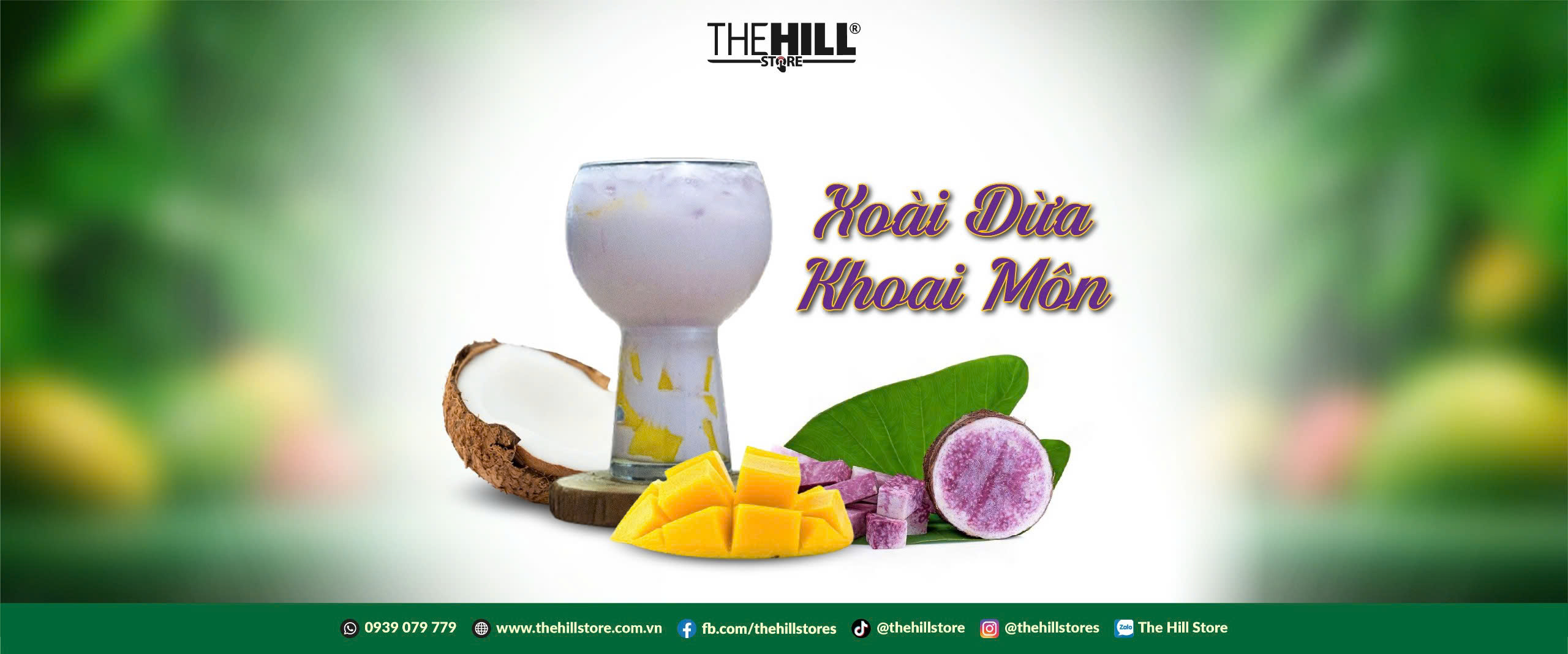 🌈 Bắt Trend Mùa Hè - Xoài Dừa Khoai Môn
