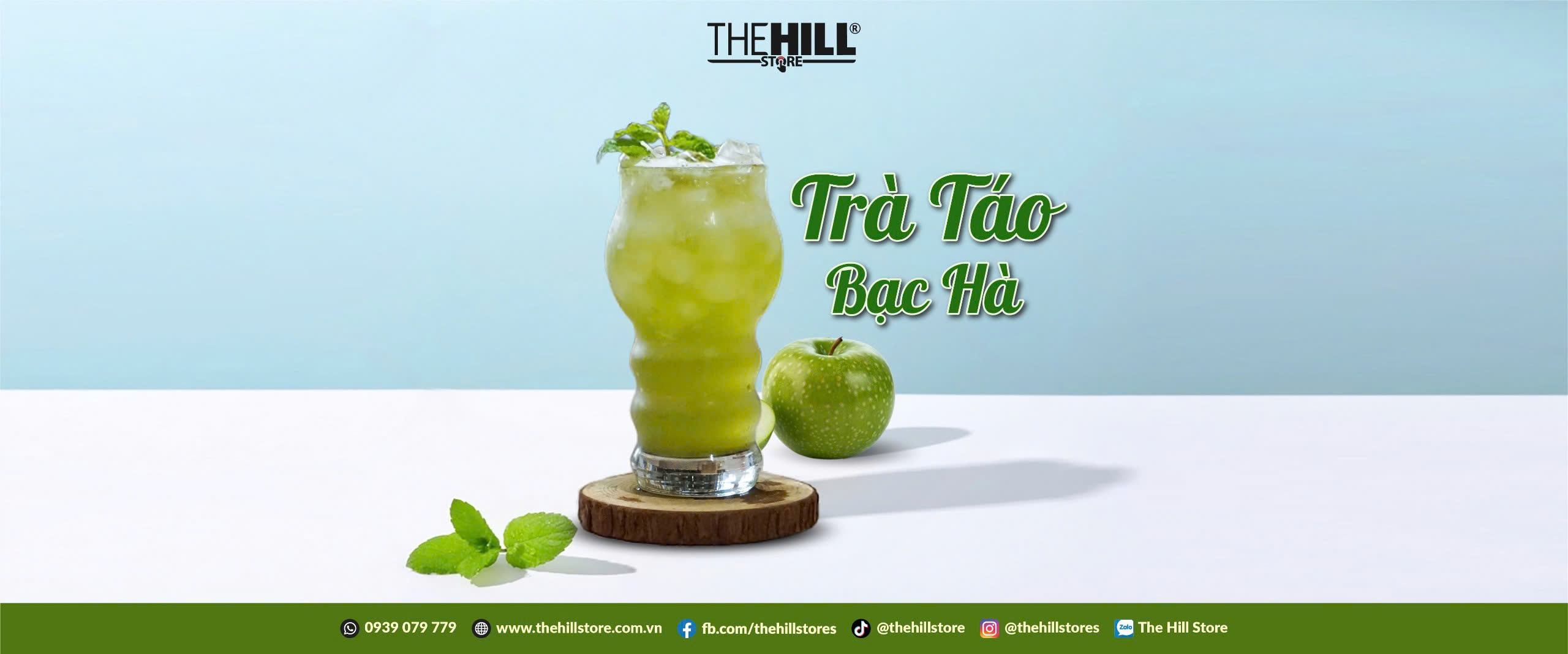 🍏 TRÀ TÁO BẠC HÀ – LÀN GIÓ MỚI GIỮA NGÀY HÈ